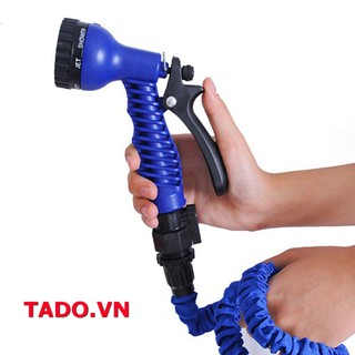 Vòi nước rửa xe kéo dài thông minh 5m (5 mét) giãn nở lên kéo dài thành 15 mét (15m) GD680