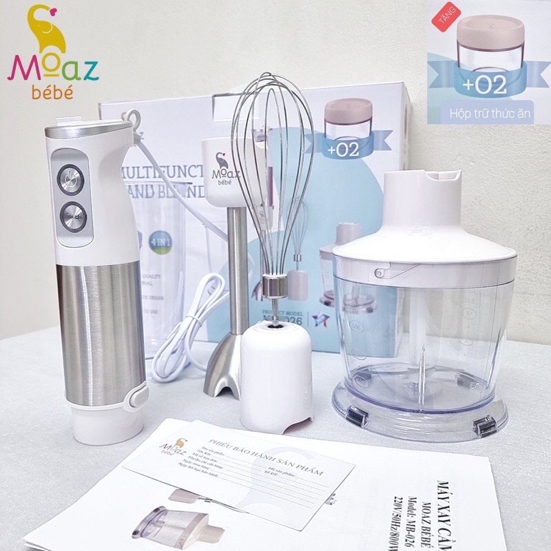 Máy Xay Cầm Tay Đa Năng MOAZ BEBE MB026
