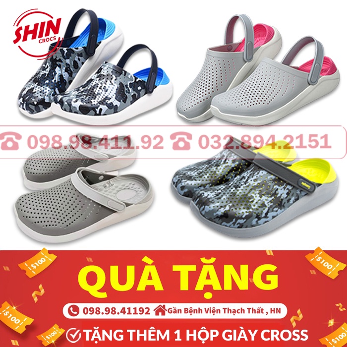 dép cross💖FREESHIP💖dép cross quai ngang mẫu mới bán chạy 2022 SHINCR66886  tặng thêm 12 sticker cross | BigBuy360 - bigbuy360.vn