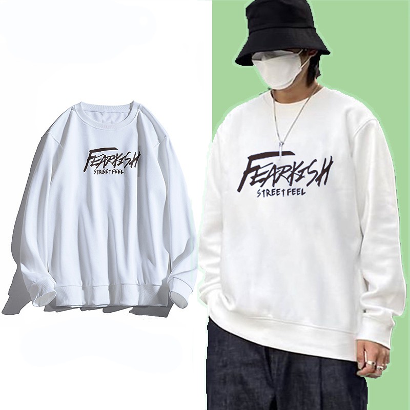 Áo Sweater Nam Nữ . Áo Nỉ Unissex Dài Tay cổ tròn Trơn Vải Cotton Da Cá Giữ Nhiệt