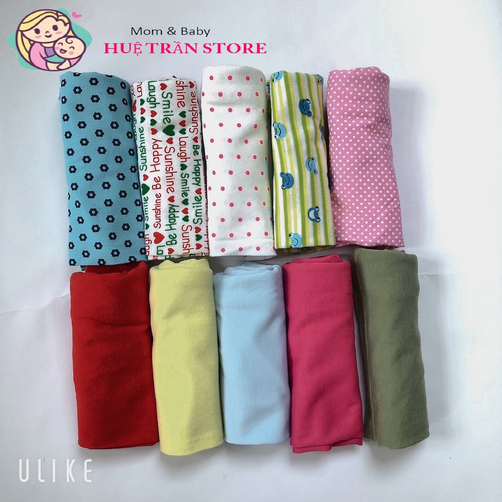 Quần đùi cho bé cotton 100% co giãn 4 chiều loại đẹp _ bé trai bé gái từ 5- 15 kg