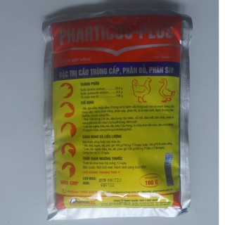 Pharticoc-plus hỗ trợ cầu trùng cấp, phân đỏ, phân sáp