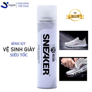 Bình xịt vệ sinh giày siêu tốc 300ml loại cao cấp (có video hướng dẫn) + Tặng quà BOTVESINH