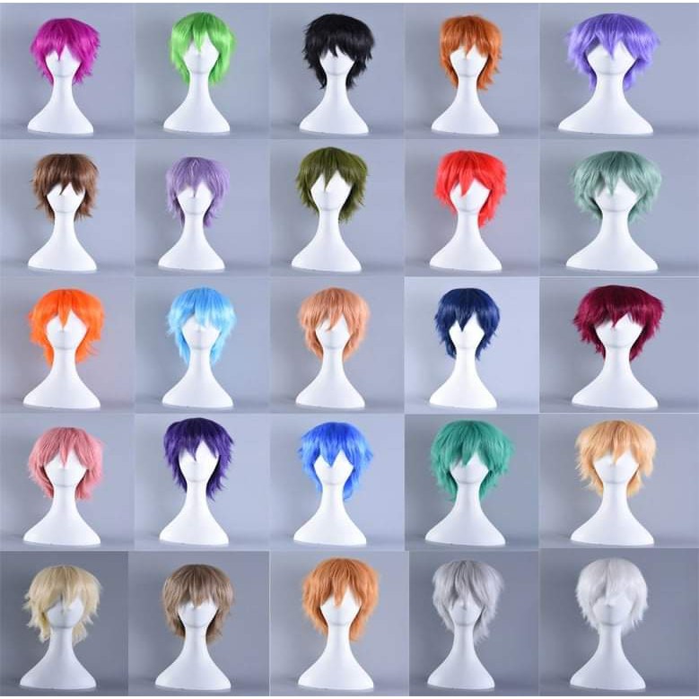 Wig cosplay tóc giả cosplay nam và nữ