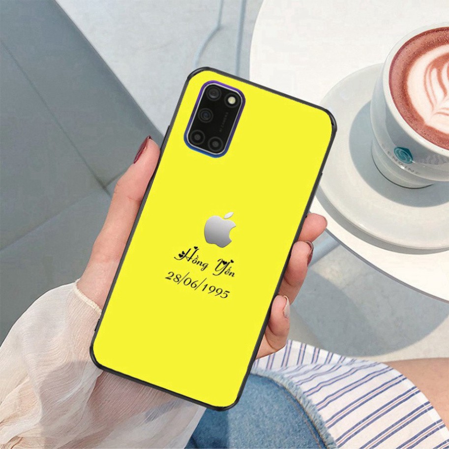 Ốp lưng oppo A52 giả iphone thêm chữ kiểu.....