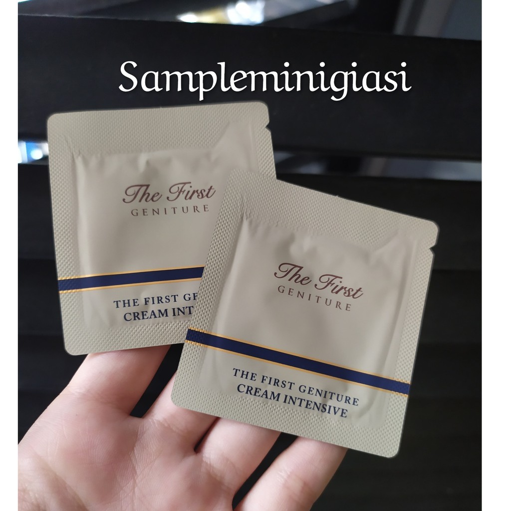 Combo 10 gói sample OHUI The First Cream - Kem Dưỡng cô đặc tái sinh da_LINH KOREA