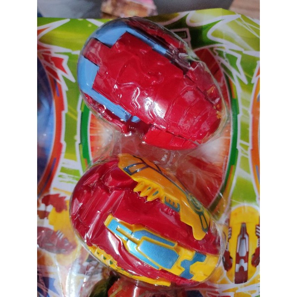 vỉ 18 quả trứng biến hình robot khủng long loại VIP, egg to dinosaur 🦕