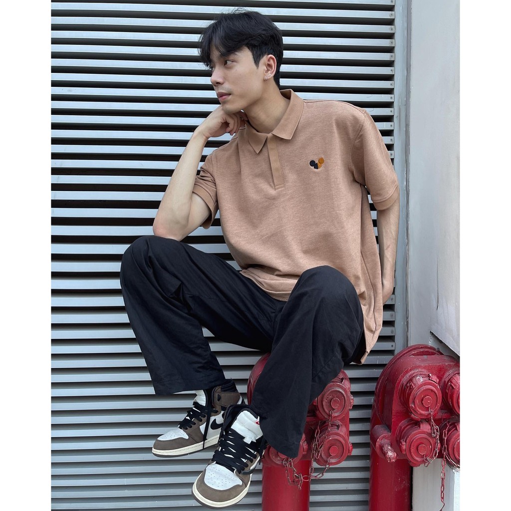 ÁO POLO nam basic CHUOTTRANG LOGO POLO