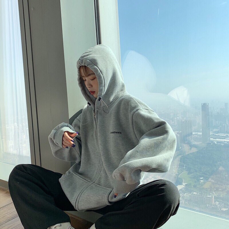 Áo Khoác Nỉ Lót Bông ANES unisex | BigBuy360 - bigbuy360.vn