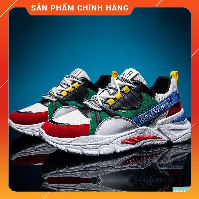 Giày Thể Thao Nam BEST VOGUE MWC M3516, Giày Sneaker Bata Nam Phong Cách Hàn Quốc Rất Ngầu Khi Mang Đi Chơi, Đi Học -NH9
