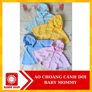 (Cho chọn màu) Áo choàng cánh dơi MOMMY cho bé gái dưới 6 tháng tuổi
