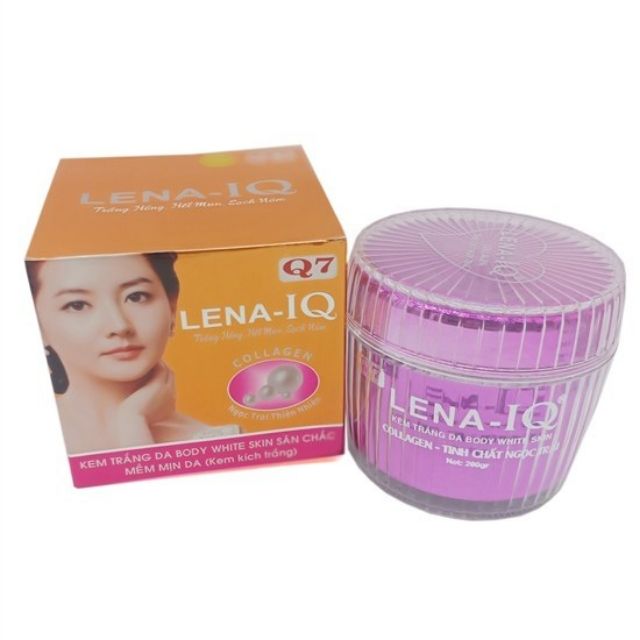 Kem dưỡng trắng da toàn thân LENA-IQ Q7 (200g)