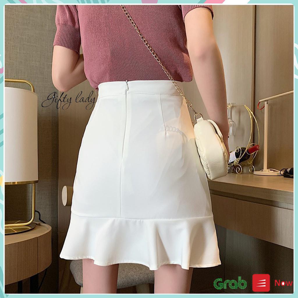 Chân Váy Chữ A Lưng Cao Rút Dây, Vải Dày Đẹp Phong Cách Hàn QuốcTrẻ Trung| Gifty | BigBuy360 - bigbuy360.vn