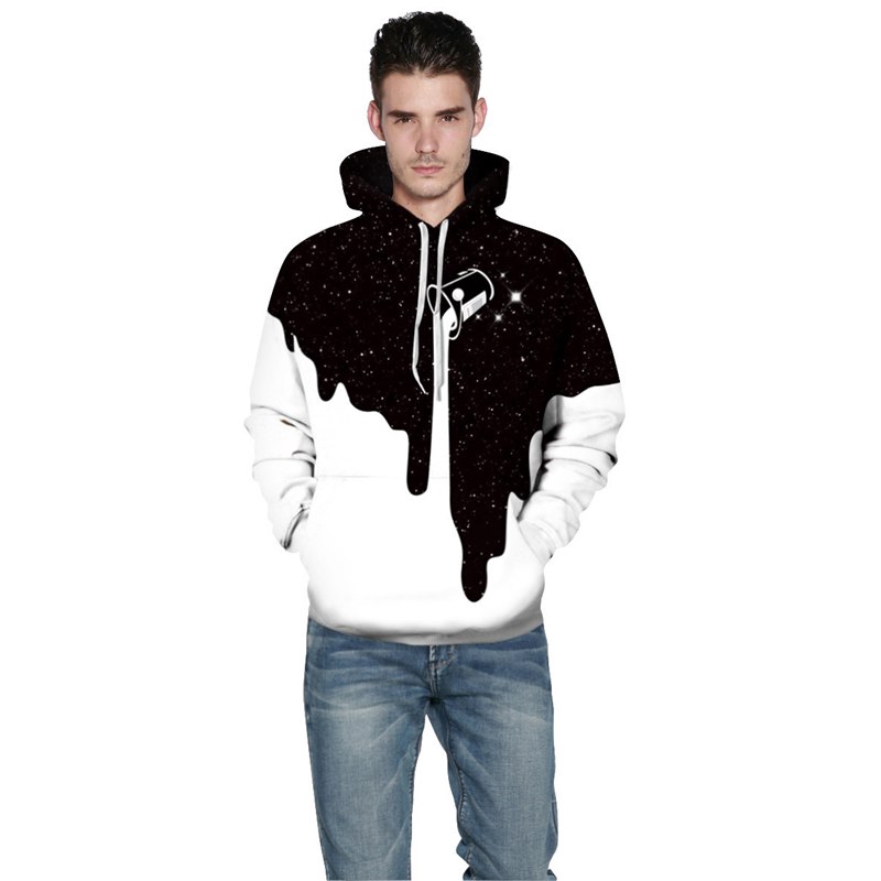 Áo hoodie dài tay in họa tiết 3D thời trang cá tính dành cho cả nam và nữ