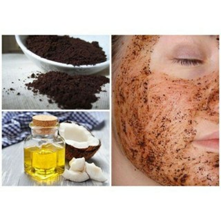 Bã cà phê tẩy da chết handmade gói 100g