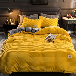 [FREE SHIP] Bộ chăn ga gối lông cừu cao cấp 4 món - chăn lông cừu cao cấp mùa đông - Hàng uy tín