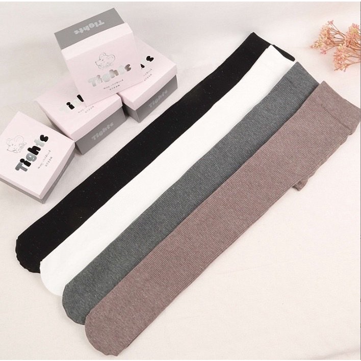 Quần tất hộp ánh nhũ 4 màu Tights