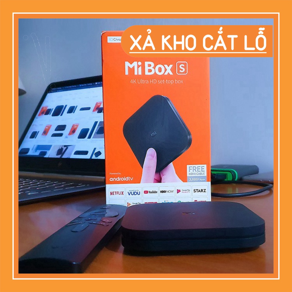 NGÀY VÀNG Android Tivi Box Xiaomi Mibox S (MDZ-22- AB) tương trợ Tiếng Việt NGÀY VÀNG