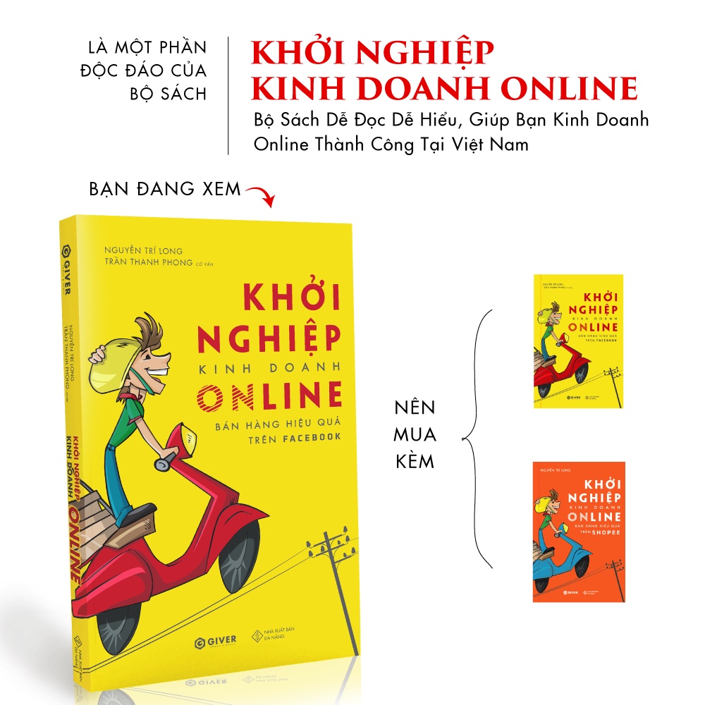 Sách - Khởi Nghiệp Kinh Doanh Online - Bán Hàng Hiệu Quả Trên Facebook