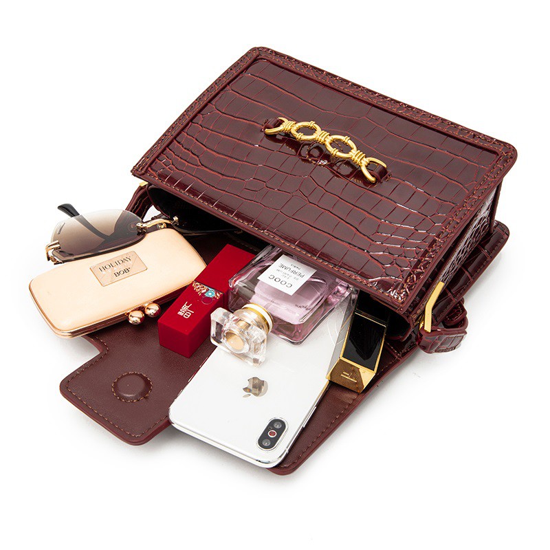 Túi xách nữ đeo chéo vân cá sấu da cao cấp TX03 túi đeo vai | BigBuy360 - bigbuy360.vn