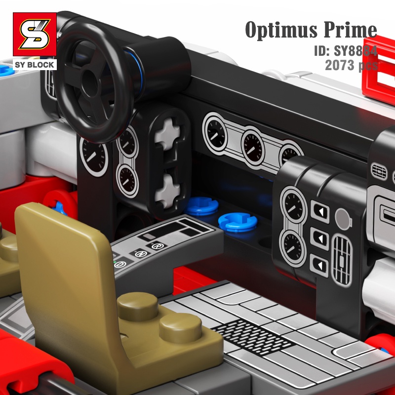 Bộ đồ chơi lắp ghép xe container Lego lắp ghép Container Optimus Prime điều khiển từ xa- Hàng cao cấp- Bảo hành 12 tháng