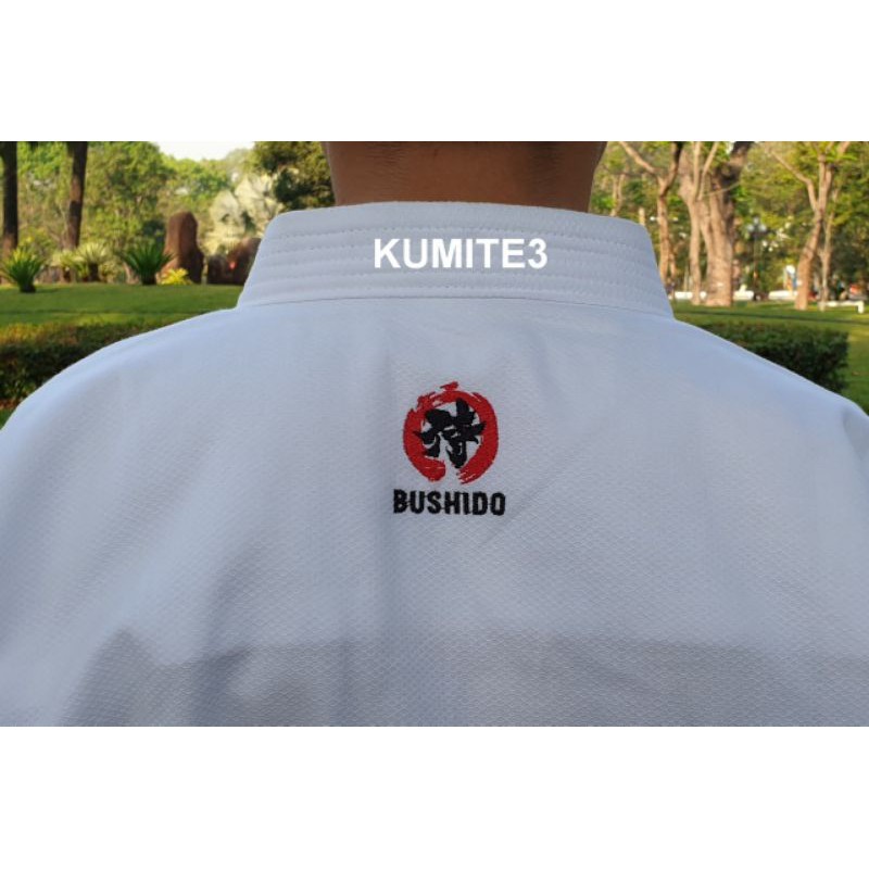 Đồ võ Kumite Karate hiệu Bushido 3 (võ phục thi đấu chuyên nghiệp)