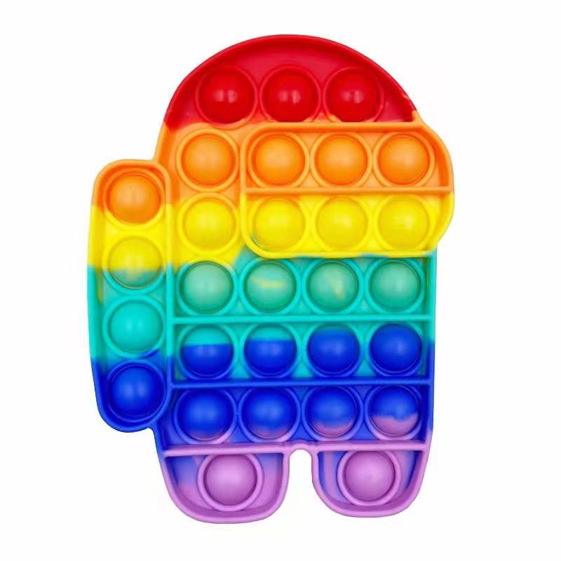 Push Pop it fidget toy Đồ chơi nhấn bong bóng giải trí thông minh giảm căng thẳng