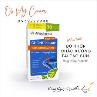Túi chondro-aid fort 120 viên mẫu mới