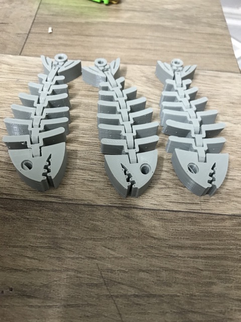 Combo 3 Xương cá - sản phẩm in 3d