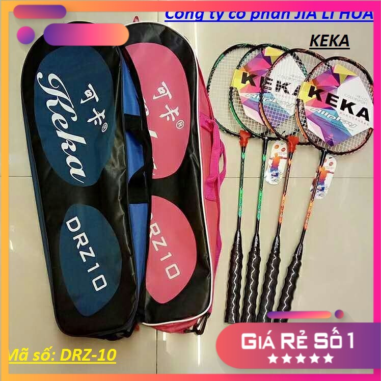 Bộ 2 vợt cầu lông cao cấp COKA DRZ-10 chuyên dùng cho thi đấu chuyên nghiệp - H3C Store