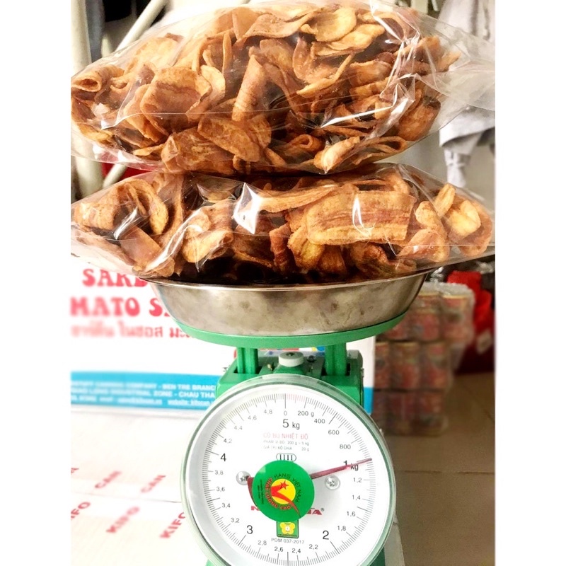 500gr Chuối Sấy Gia Lai Không Đường Ngon, Giòn Rụm