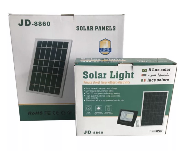 Đèn năng lượng mặt trời JD-60W