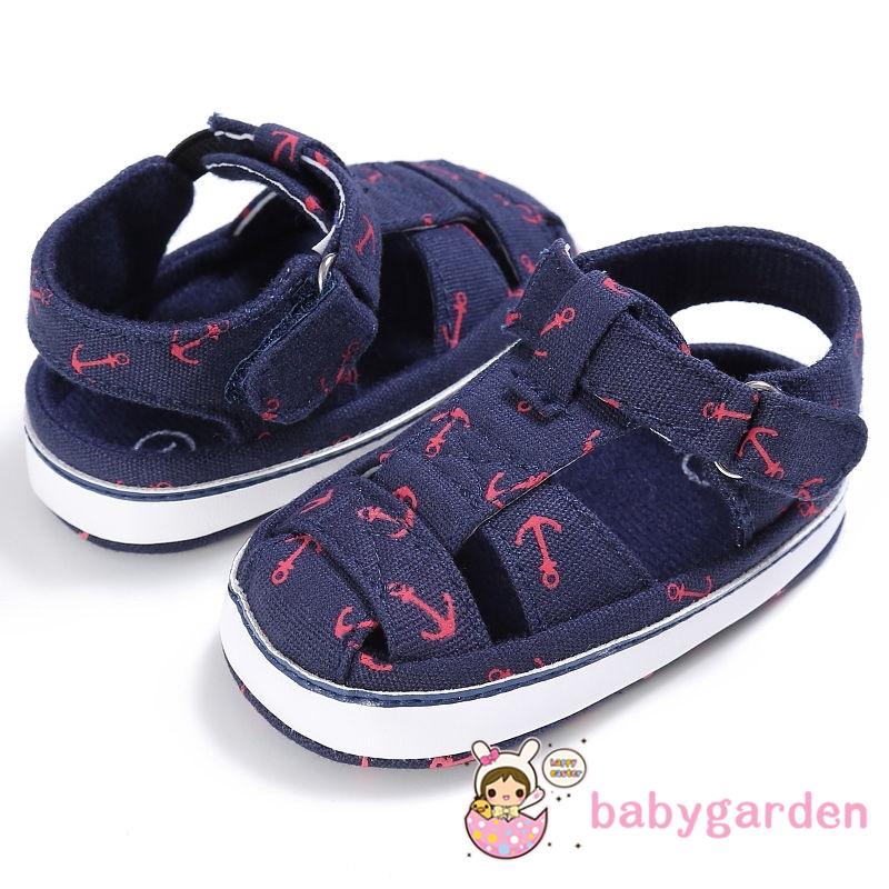 ღ♛ღNEW Baby girl boy sandals Shoes print light canves infants 0 to18 Month Unisex