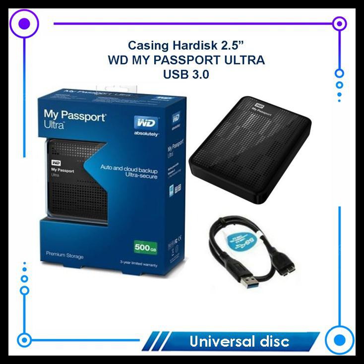 Ổ Cứng Ngoài Wd My Passport Ultra Usb 3.0 Hdd 2.5 "- Elements Mpd141