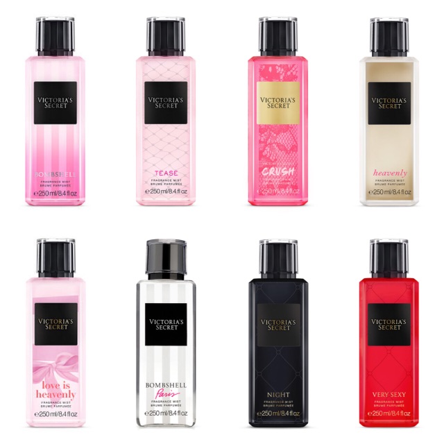 [HÀNG CÓ SẴN] NƯỚC HOA CƠ THỂ VCTORIA SECRET FRAGRANCE MIST 250ML