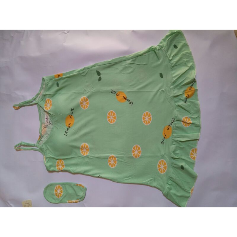 (Sp mới) Váy ngủ 2 dây Đầm ngủ chất thun mềm thoáng mát (Kèm bịt mắt) | BigBuy360 - bigbuy360.vn