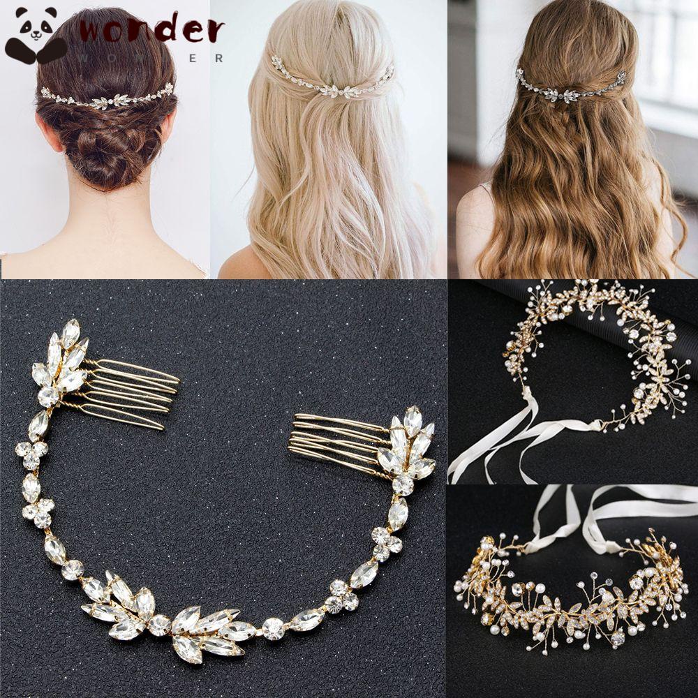Phụ kiện cài tóc phong cách Boho cho cô dâu phụ kiện ngày cưới