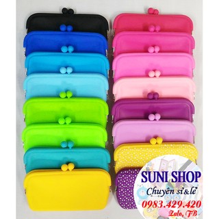🌷 Combo 2 Bóp đựng tiền, điện thoại Silicon