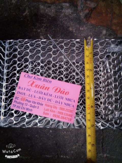 LỒNG BẮT CHUỘT BẰNG SẮT SIZE 15cm-25cm