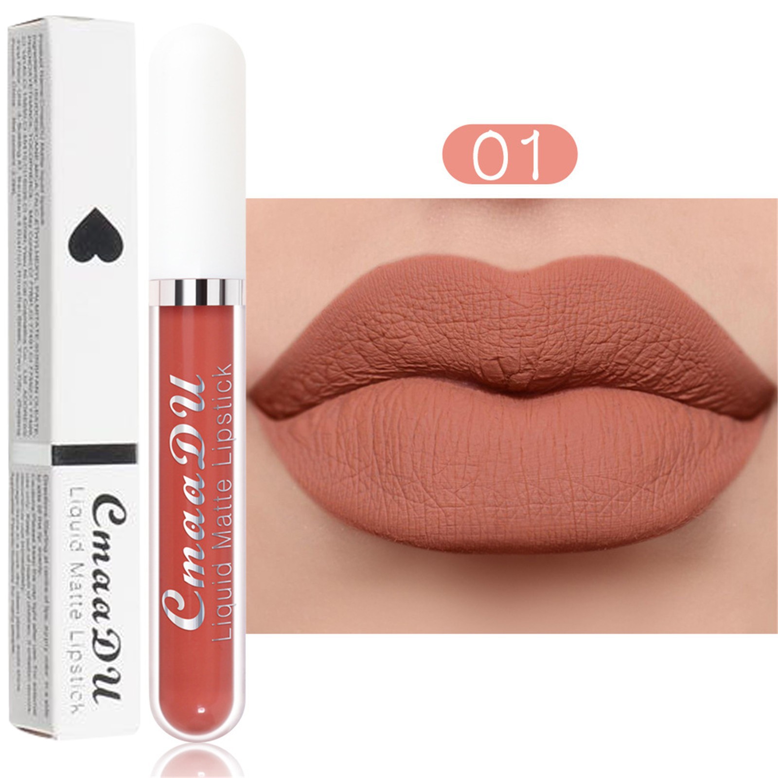 (Hàng Mới Về) Son Kem Lì 18 Màu Sắc Tùy Chọn Không Dính Lâu Trôi Không Thấm Nước 2.5ml | BigBuy360 - bigbuy360.vn