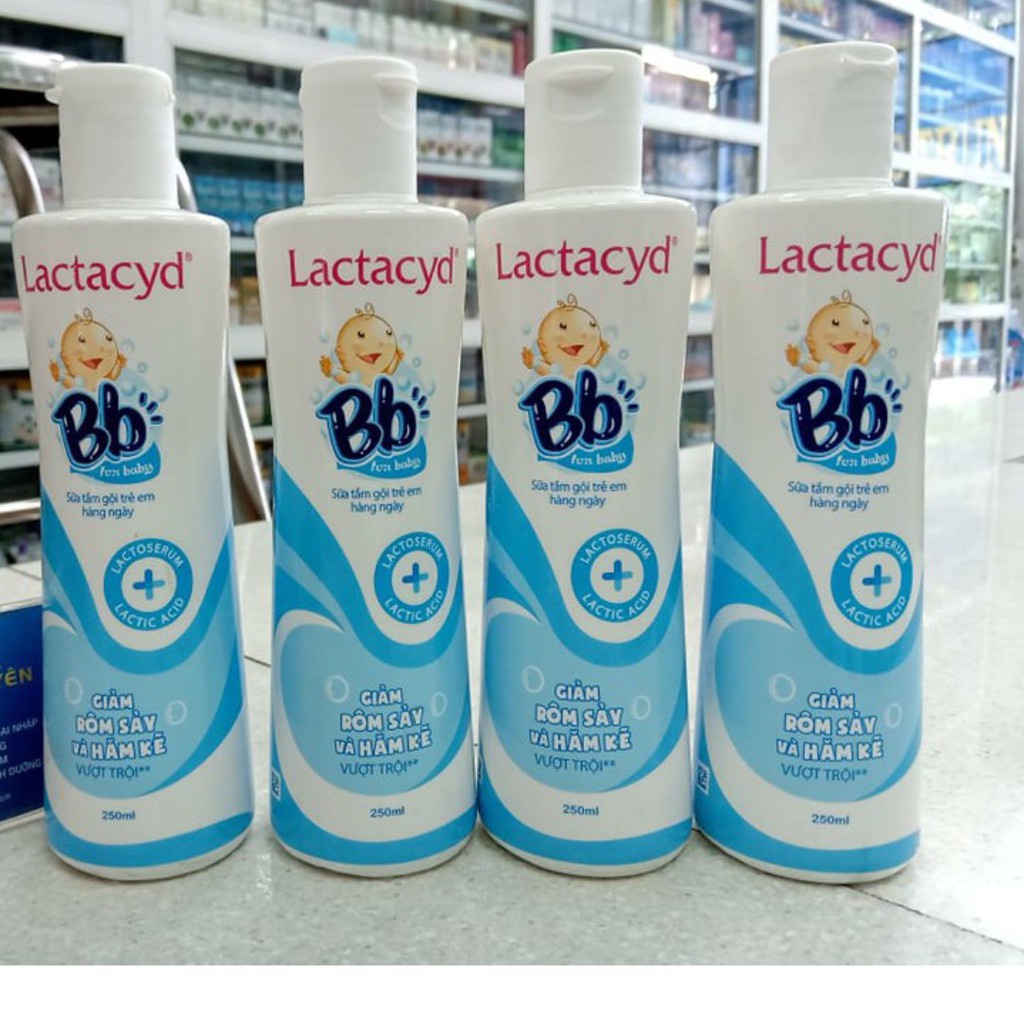 Sữa tắm trẻ em Lactacyd Milky 250ml-500ml