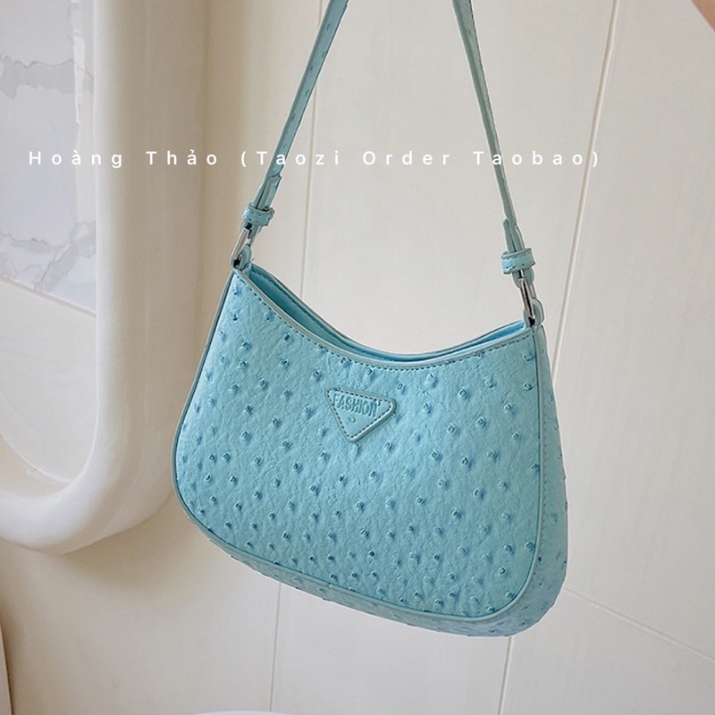 Túi kẹp nách - Có dây dài túi đeo chéo chất sần mẫu hot 2022