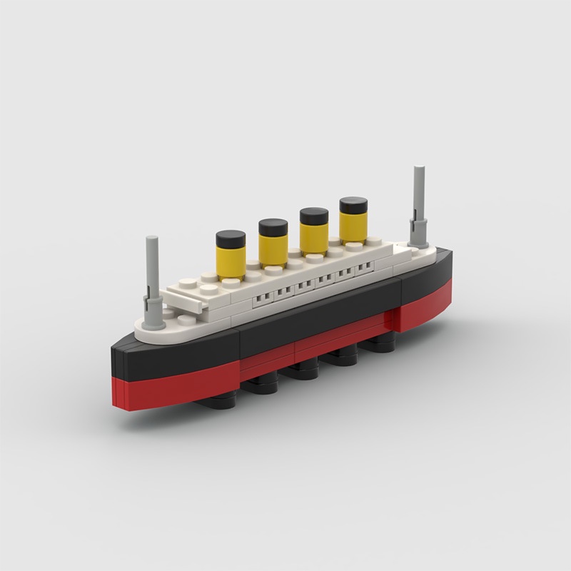 Mô Hình Tàu Titanic Mini Lắp Ráp Sáng Tạo Cho Bé