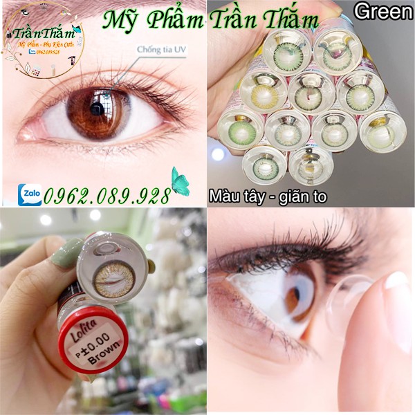 Lens Mắt Chuyên Dụng Tự Nhiên Dành Cho Cô Dâu