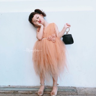 Đầm xoè công chúa cho bé gái