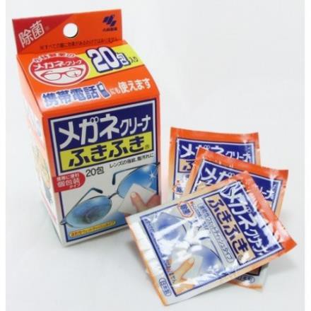 Giấy lau kính chuyên dụng Kobayashi 20 miếngCHÍNH HÃNG Chuyên dùng để lau các bề mặt như tròng kính, mặt đồng hồ