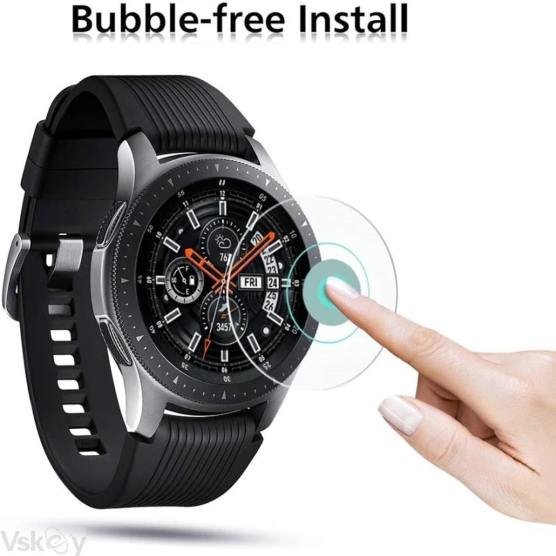 Bộ 3 kính cường lực bảo vệ màn hình tiện dụng cho đồng hồ Samsung Galaxy Watch 4 Classic 42mm 46mm 40mm 44mm