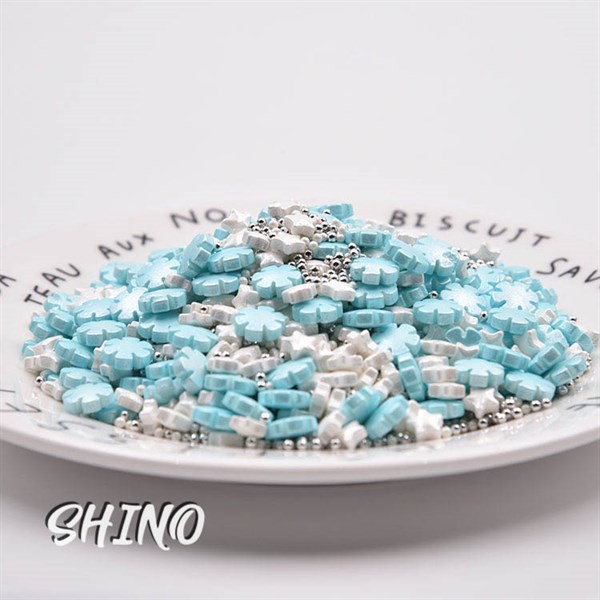 Sprinkle mix bông tuyết trắng