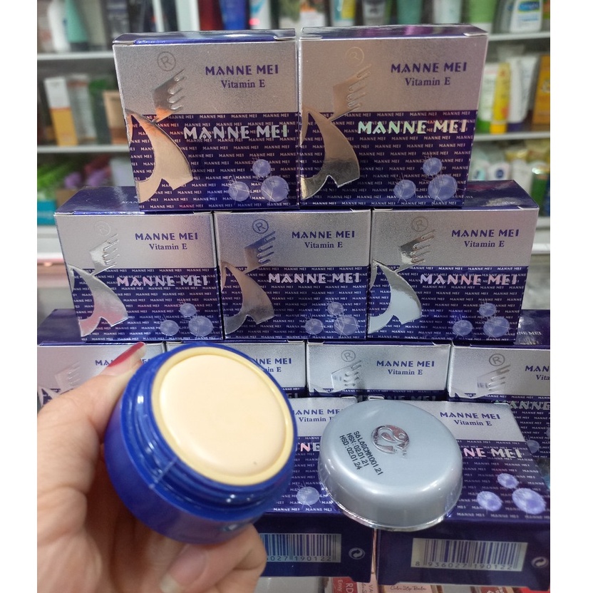 KEM DƯỠNG TRẮNG DA VITAMIN E , C MANNE MEI 6GR