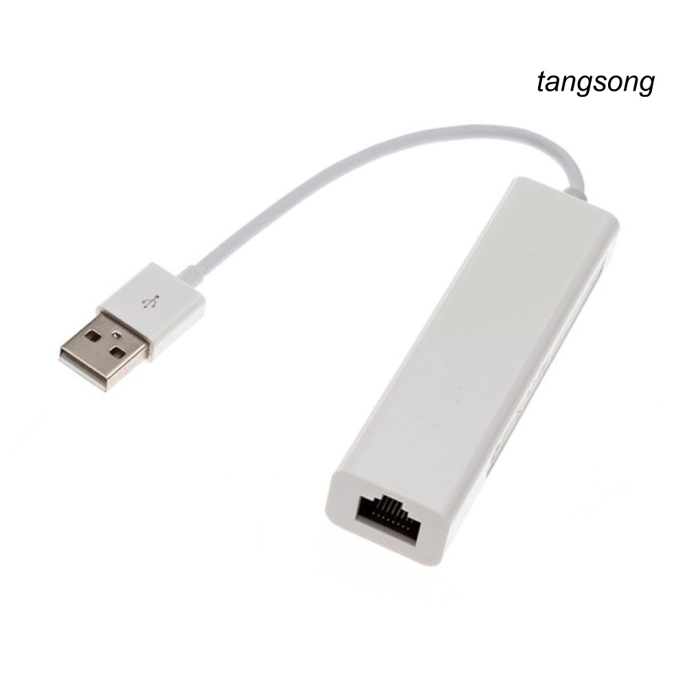 Bộ Chia 3 Cổng Usb 2.0 Ethernet Rj45 Lan Cho Mac Ios Android